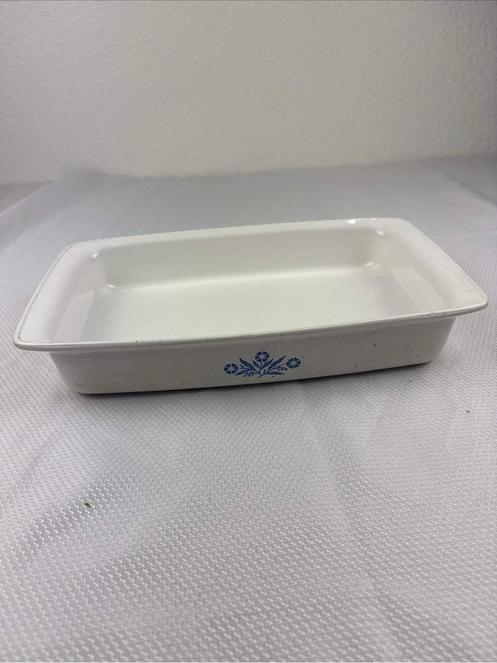 VTG Corning Ware Blue Cornflower Roaster Lasagna Pan Casserole P-332 12x7.5X2